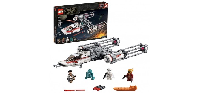Cdiscount: Y-Wing Starfighter de la Résistance LEGO® Star Wars 75249 en soldes à 39,99€