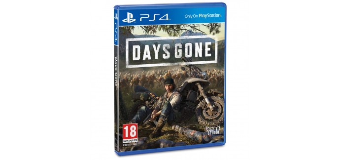 Amazon: Jeu Days Gone sur PS4 à 19,99€