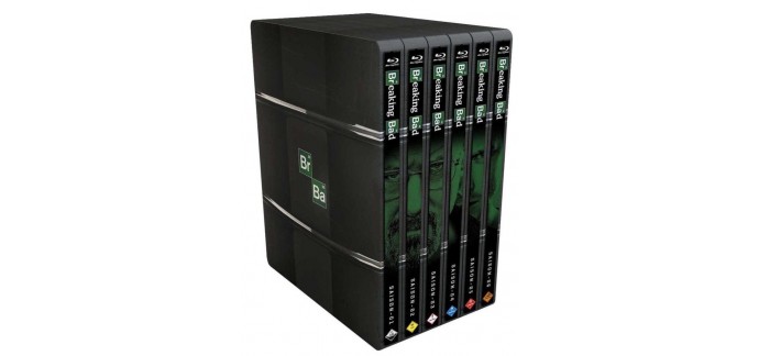 Amazon: Coffret Blu-ray Breaking Bad édition SteelBook limitée  - Intégrale de la série à 49,99€
