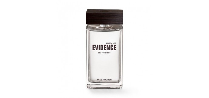 Yves Rocher: Le parfum Une Evidence Homme Eau de Toilette - 100ml à 22.90€ 