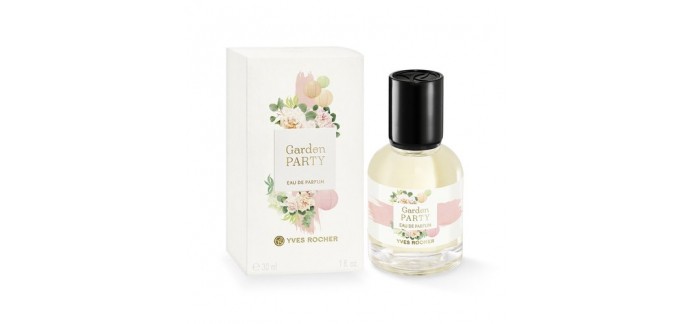 Yves Rocher: L'eau de Parfum Garden Party - 30ml à 19.95€ 