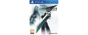Amazon: Final Fantasy VII : Remake sur PS4 à 19,99€