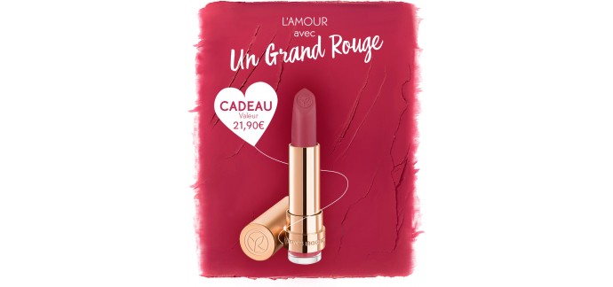 Yves Rocher: 1 Rouge à lèvres mat offert dès 10€ d'achat