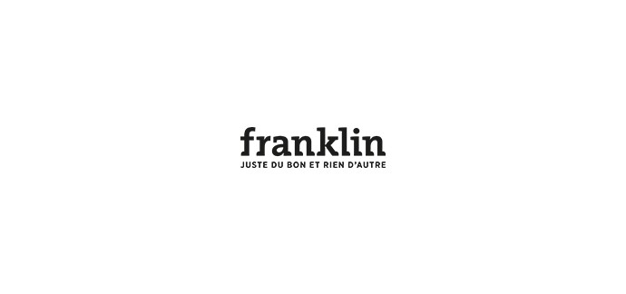 Franklin: -20% sans montant minimum d'achat   