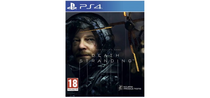 Amazon:  Death Stranding sur PS4 à 9,99€