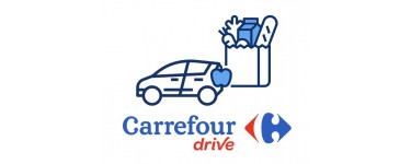 Carrefour Drive: 15€ de réduction dès 90€ de commande