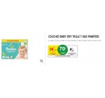 Intermarché: Lots de couches Pampers Baby Dry à 8,81€ via 20,58€ crédités sur votre carte Intermarché