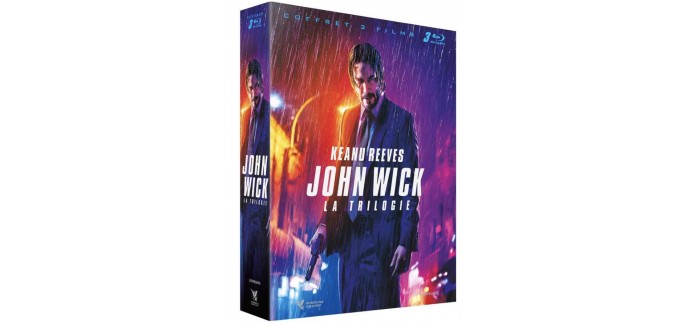 Amazon: John Wick-La Trilogie en Blu-Ray à 13,95€