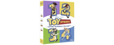 Amazon: Coffret intégrale 4 Films Toy Story en Blu-Ray à 21,99€