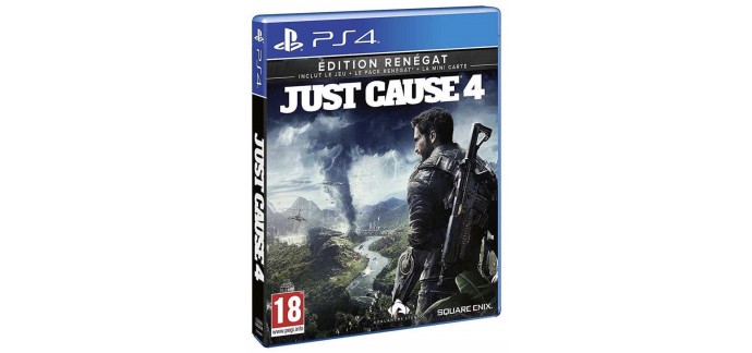 Amazon: Just Cause 4 Édition Renégat sur PS4 à 14,99€