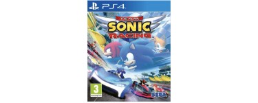 Amazon: Jeu Team Sonic Racing sur PS4 à 19,68€