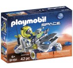 Amazon: Spationaute avec véhicule d'exploration Spatiale Playmobil 9491 à 6,20€