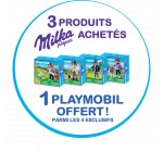 Milka: 3 produits Mika achetée = une boite de Playmobil offerte