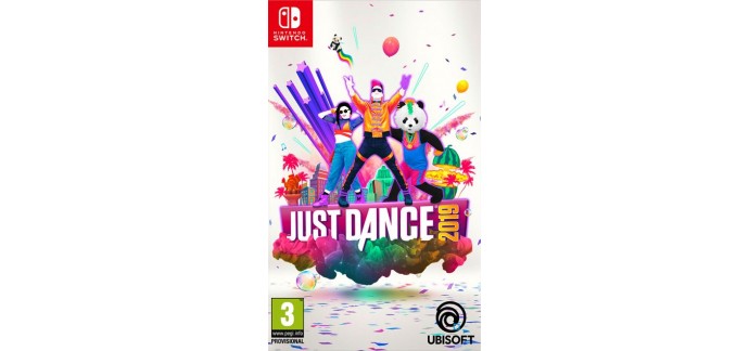 Fnac: Jeu Just Dance 2019 sur Nintendo Switch à 24,99€