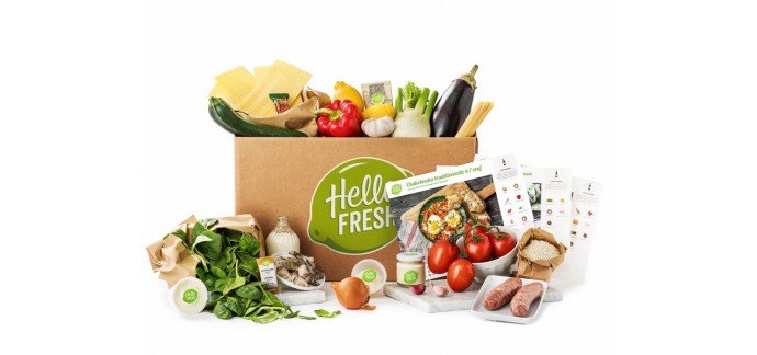 HelloFresh: 50% de réduction pour les nouveaux clients