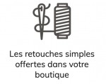 Cyrillus: Retouches simples offertes en boutique