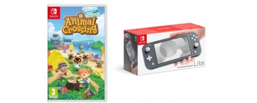 Boulanger: Pack Nintendo Switch Lite + Animal Crossing New Horizons à 224,99 €