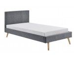 Cdiscount: Lit Style scandinave enfant avec sommier - Gris, l 90 x L 190 cm à 109€