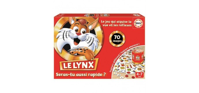 Cdiscount: Jeu de société Le Lynx 70 images à 7,99 €