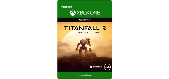Amazon: Titanfall 2 Edition ultimate sur Xbox One (Dématérialisé) à 4,50€