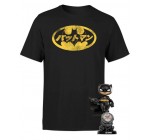 Zavvi: T-shirt logo japonais Batman et une figurine MiniCo à 17,99€