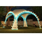 Groupon: Tente de réception LED solaire "DomeShelter" avec moustiquaire à 169,99€