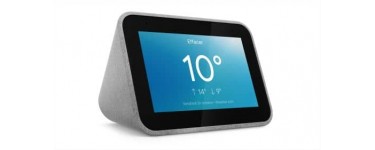 Fnac: Réveil connecté Lenovo Smart Clock avec Google Assistant à 49,99 €