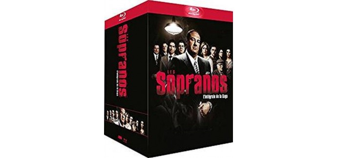 Amazon: Coffret Blu-ray Les Soprano - L'intégrale à 67,34€