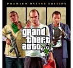 Playstation Store: Édition Premium Online de Grand Theft Auto V dématérialisé sur PS4 à 13,99€
