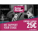 Bax Music: Une carte cadeau de 25€ offerte dès 300€ d'achat