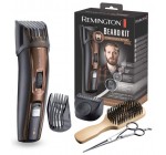 Amazon: Coffret tondeuse à barbe Remington MB4045 avec brosse à poils de sanglier et ciseaux pour 32,97€