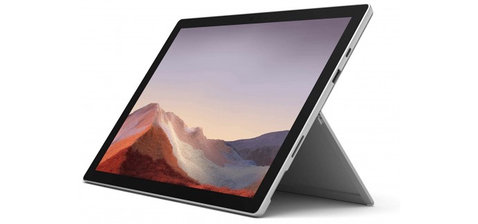 Amazon: PC portable Hybride 12,3" Microsoft Surface Pro 7 - Intel Core i5, 8Go de RAM, SSD 128Go à 899€