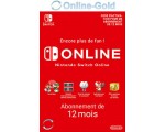 eBay: Abonnement Nintendo Switch Online pendant 12 mois à 12,99€