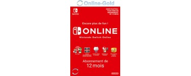 eBay: Abonnement Nintendo Switch Online pendant 12 mois à  12,99€ 