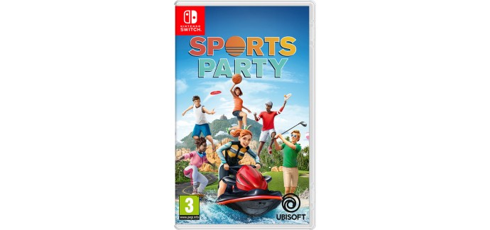Nintendo: Jeu Sports Party sur Nintendo Switch (Dématérialisé) à 7,99€ 