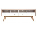 Miliboo: Meuble télé scandinave à 237,50 € au lieu de 474,99 €