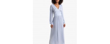 La Redoute: La robe longue bleu ciel à 27 € au lieu de 59,99 €