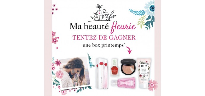 Beauty Success: 40 boxs de produits de beauté « Beauté Fleurie » à gagner