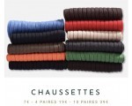 Bexley: 7€ la paire de chaussettes, 4 paires pour 19€ ou 10 pour 39€