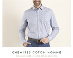 Bexley: 50€ la chemise Homme ou les 3 chemises au choix pour 99€