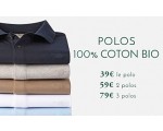 Bexley: 39€ le polo 100% coton bio, 59€ les 2 ou 79€ les 3