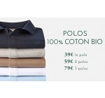 Bexley: 39€ le polo 100% coton bio, 59€ les 2 ou 79€ les 3
