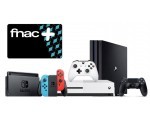 Fnac: Carte Fnac+ offerte pour l'achat d'une console de jeu PS4, Nintendo Switch ou Xbox One