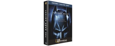 Fnac: Coffret Blu-Ray The Dark Knight La Trilogie Édition spéciale à 12,50€