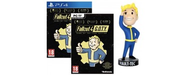 Fnac: Jeu Fallout 4 édition GOTY sur PC + 1 figurine Bobblehead à 5,99€ ou PS4 à 12,99€