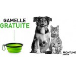 Frontline Petcare: Recevez une gamelle pliable pour votre chien ou votre chat gratuite