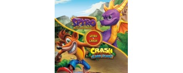 Playstation Store: Spyro + Crash Remastered sur PS4 (Dématérialisé) à 34,99€ 