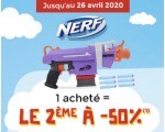 PicWicToys: 1 jouet Nerf acheté = -20% sur le 2ème