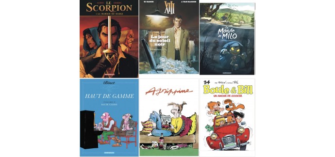 Dargaud: 18 bandes dessinées à consulter gratuitement