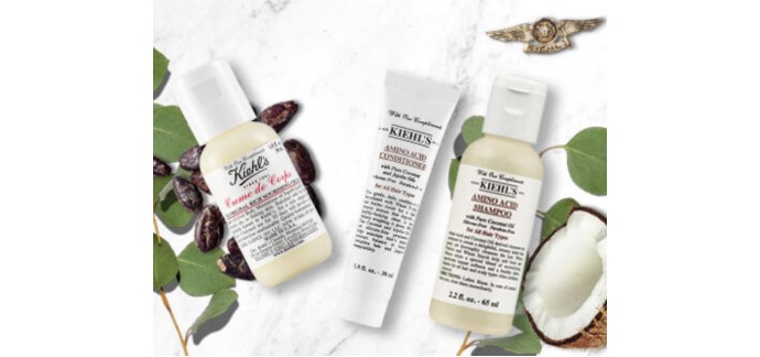 Kiehl's: 3 produits en taille week-end offerts dès 80€ d'achat